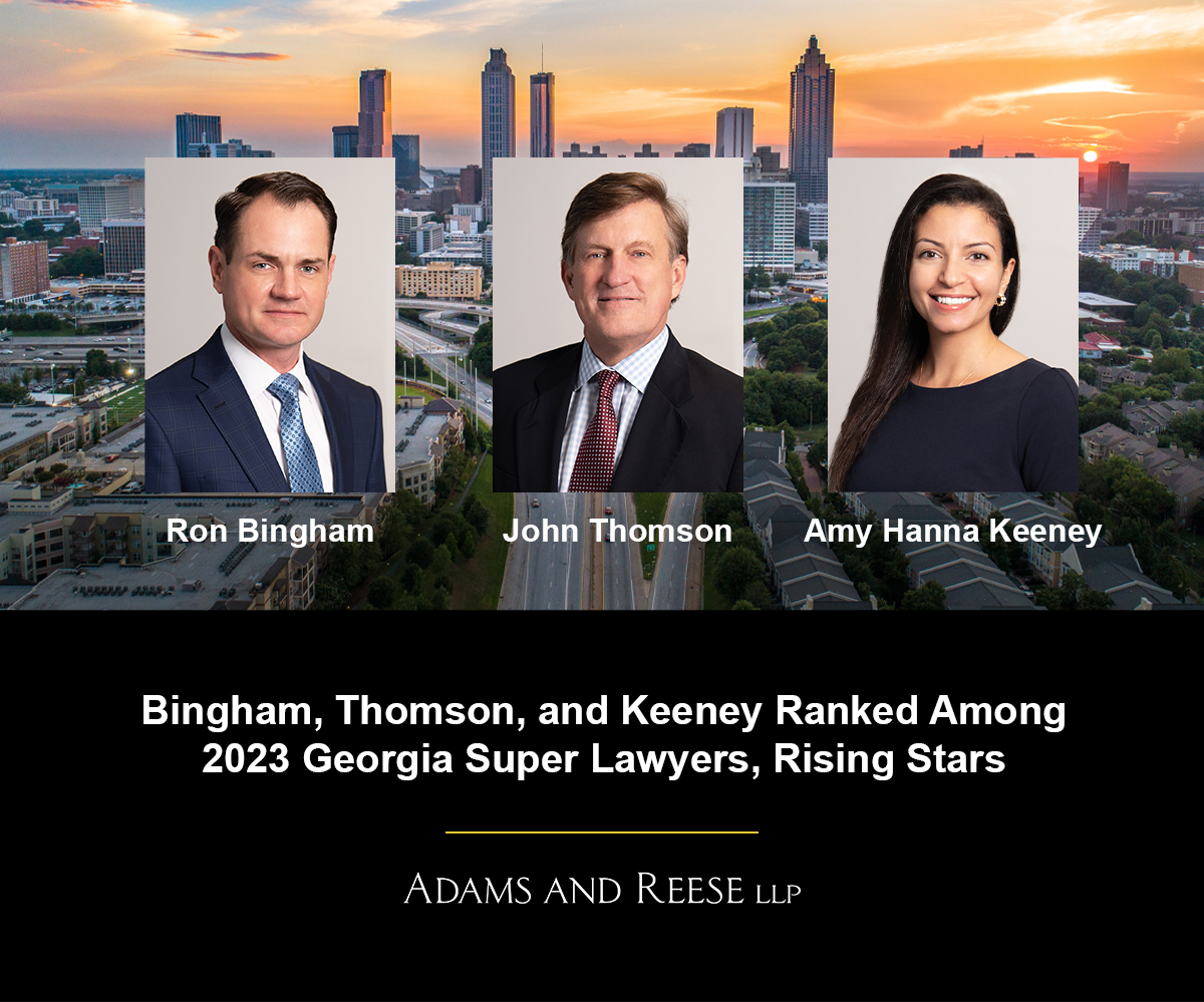Bingham, Thomson, and Keeney Ranked Among 2023 Super Lawyers